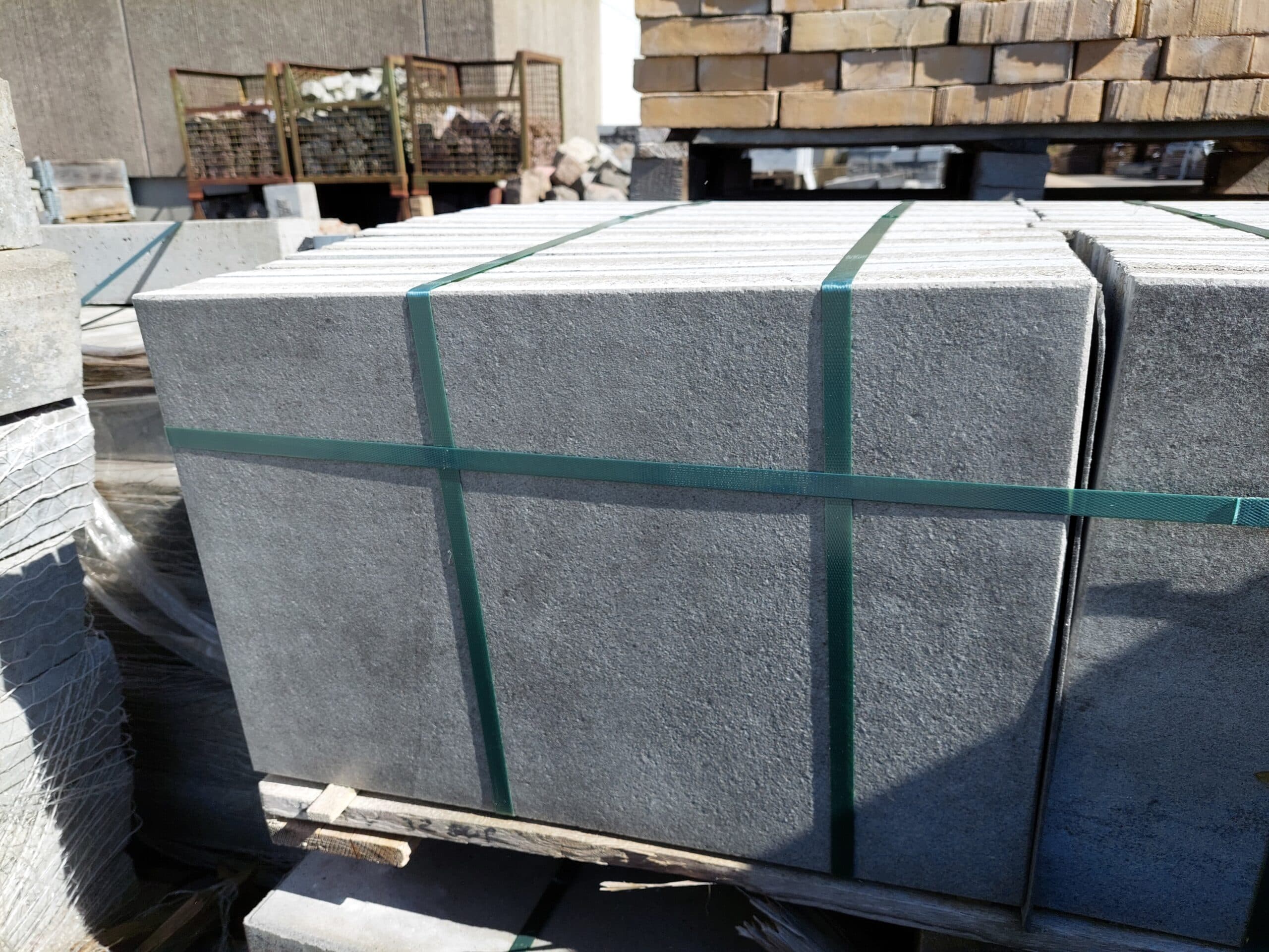Softline betonflise, Lysegrå 600x400x40 mm - 1