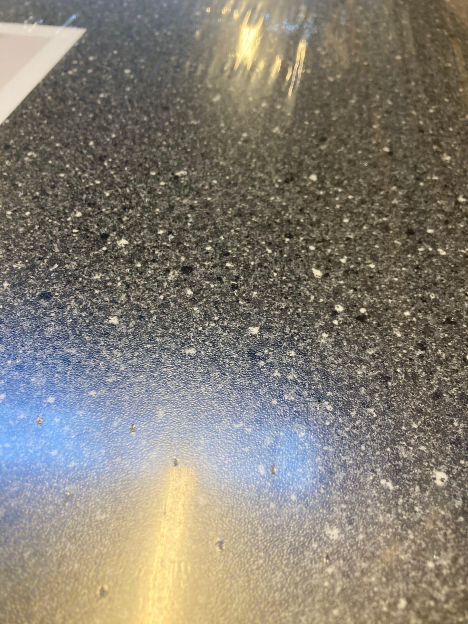 Laminat bordplade mørk granit 26x2600x610mm. - 1
