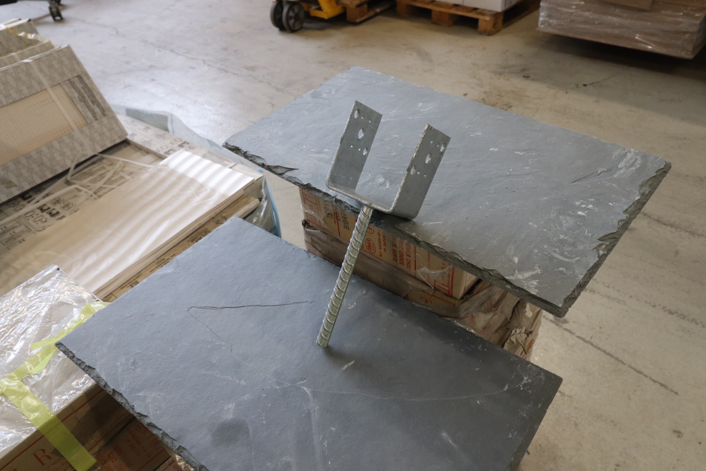 Paslode stolpebærer SH U70 100x70x113 + 200 mm - 1