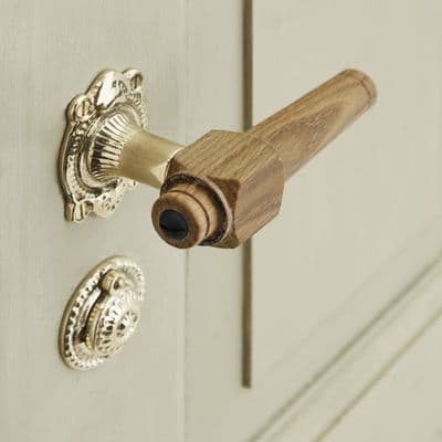 Trægreb til ny dør - Spidsgreb i eg