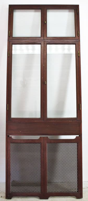 Kæmpe vindue med radiatorskjuler