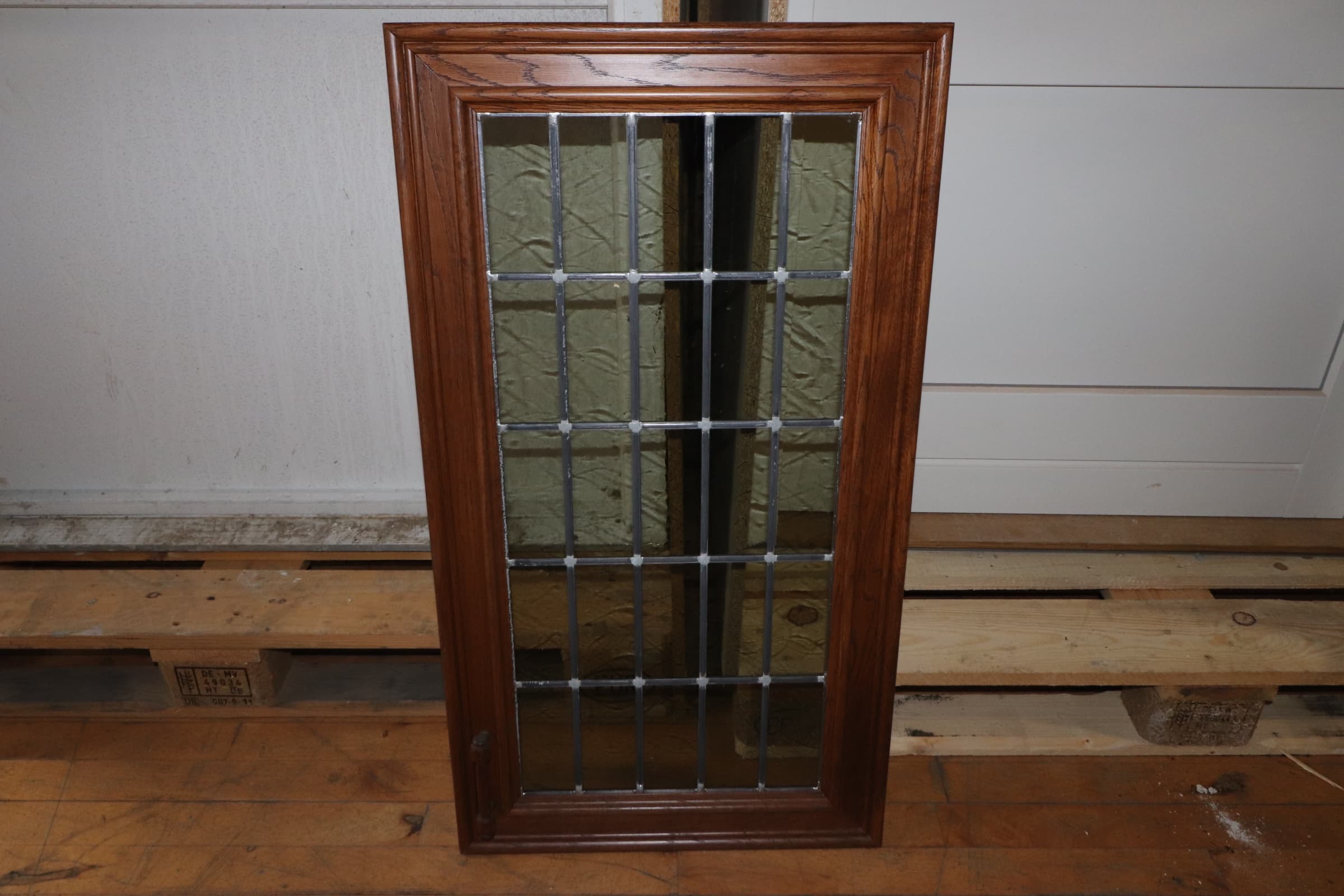 Blyindfattet køkkenskabs låge 49,5×90,5 cm pris pr stk. - 1