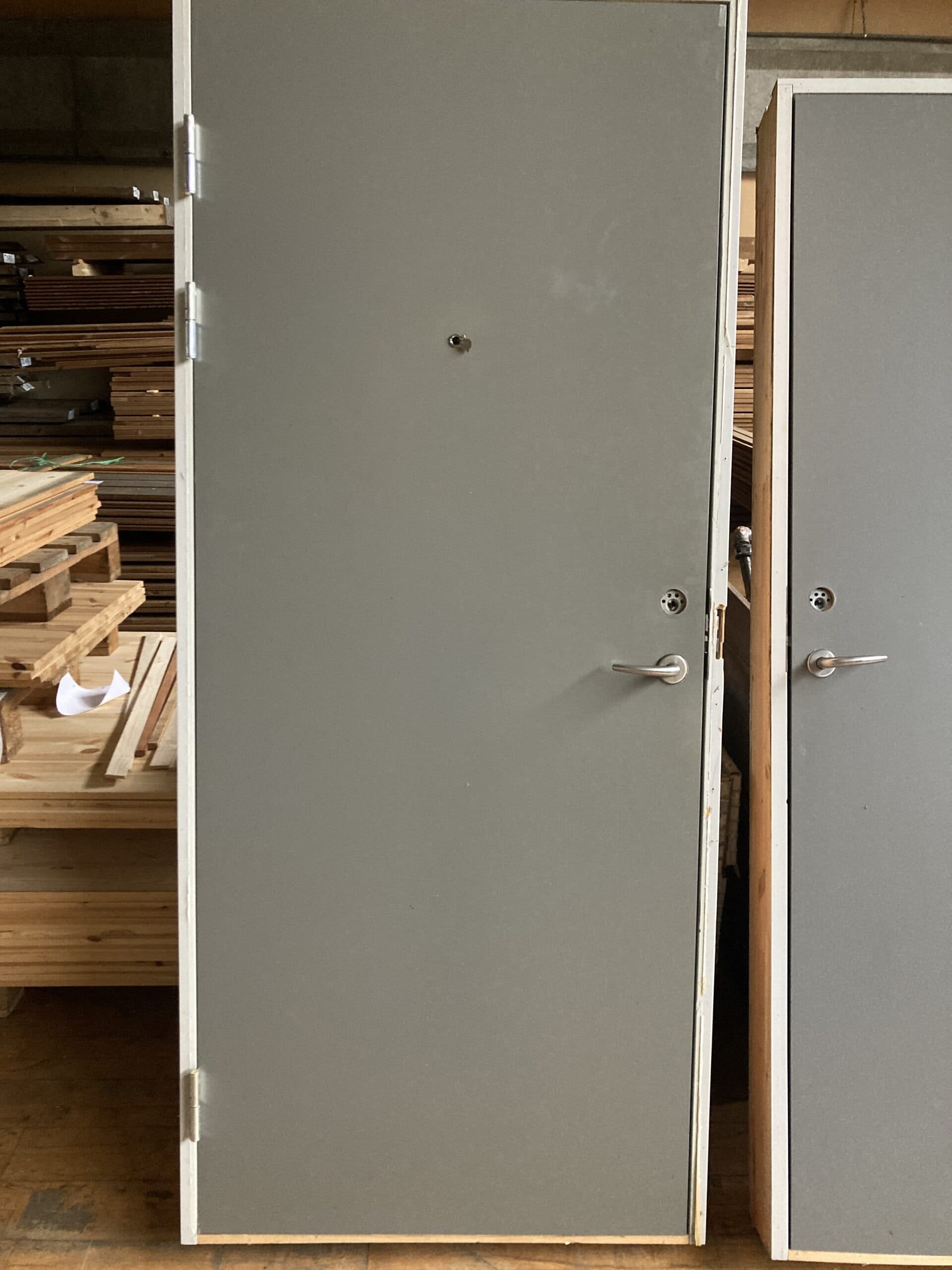 Brand og lyd dør BD30 35dB 89x205cm venstre hængslet. - 1
