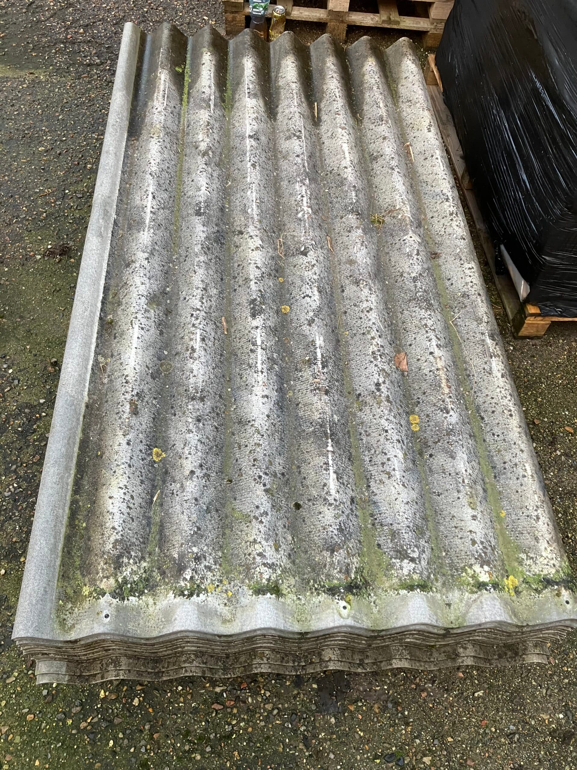 Bølgeplade 1090×2140 mm Patineret - 1