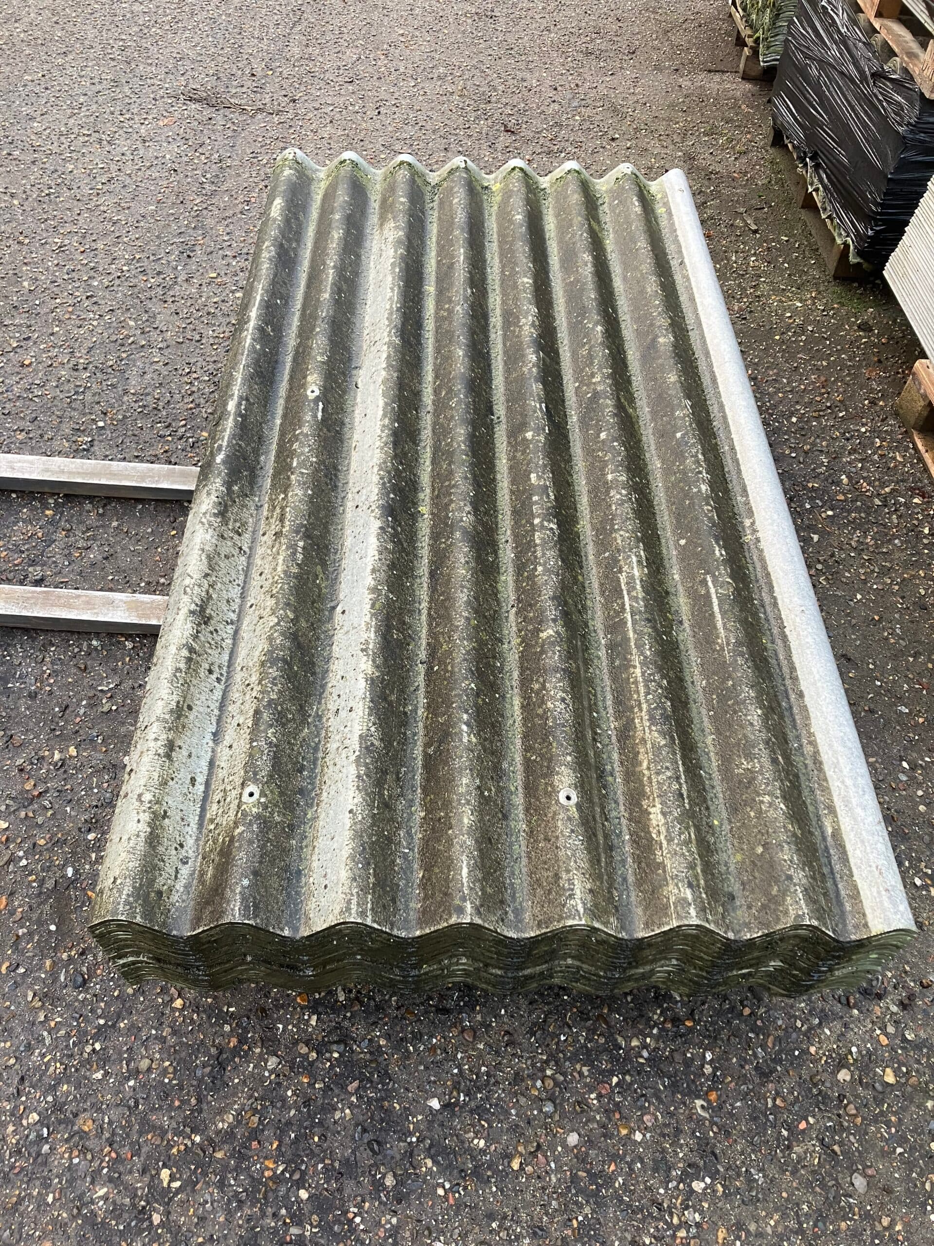 Bølgeplade 1090×2140 mm Patineret - 1