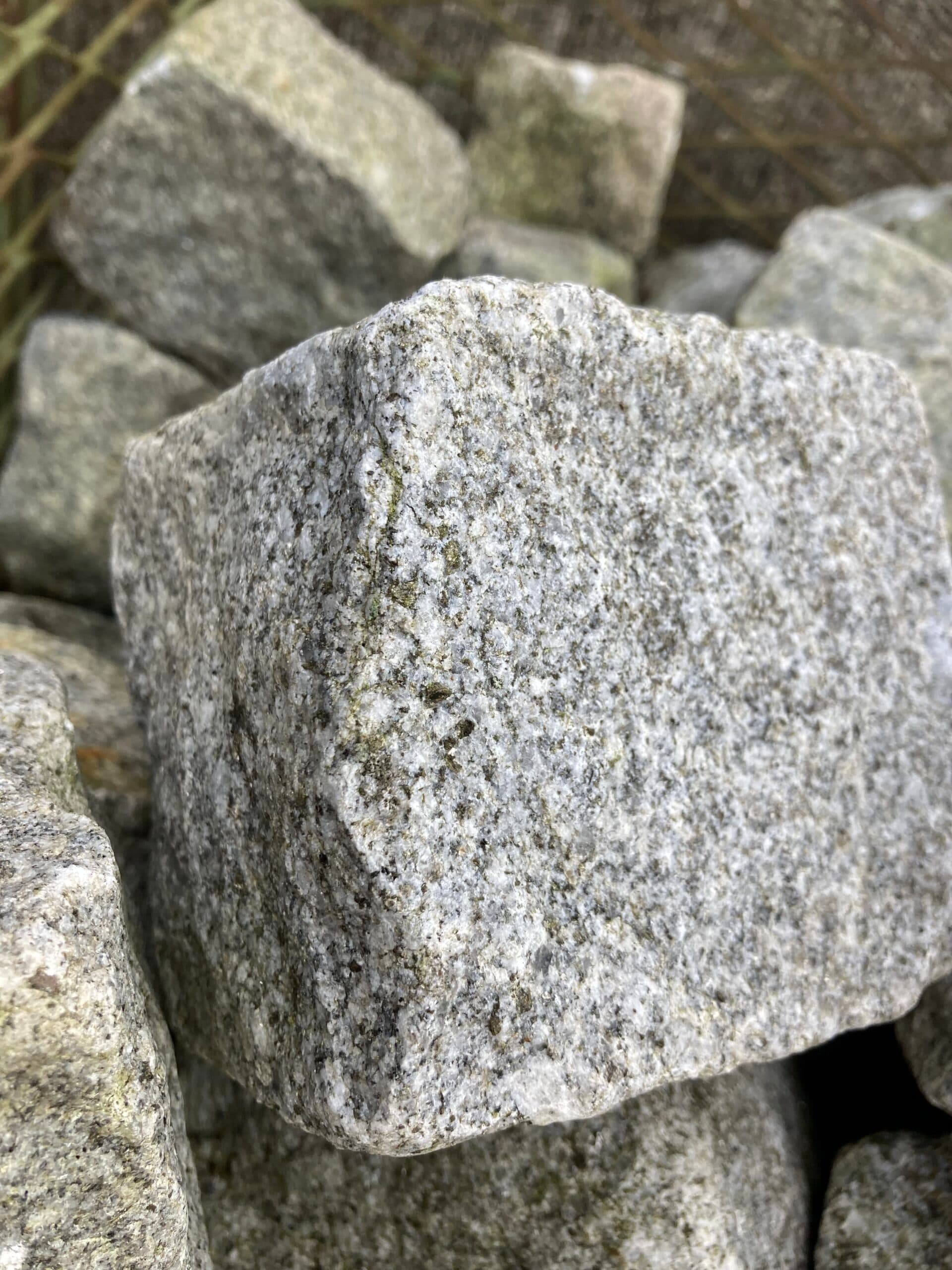 Chaussesten grå 8-11cm