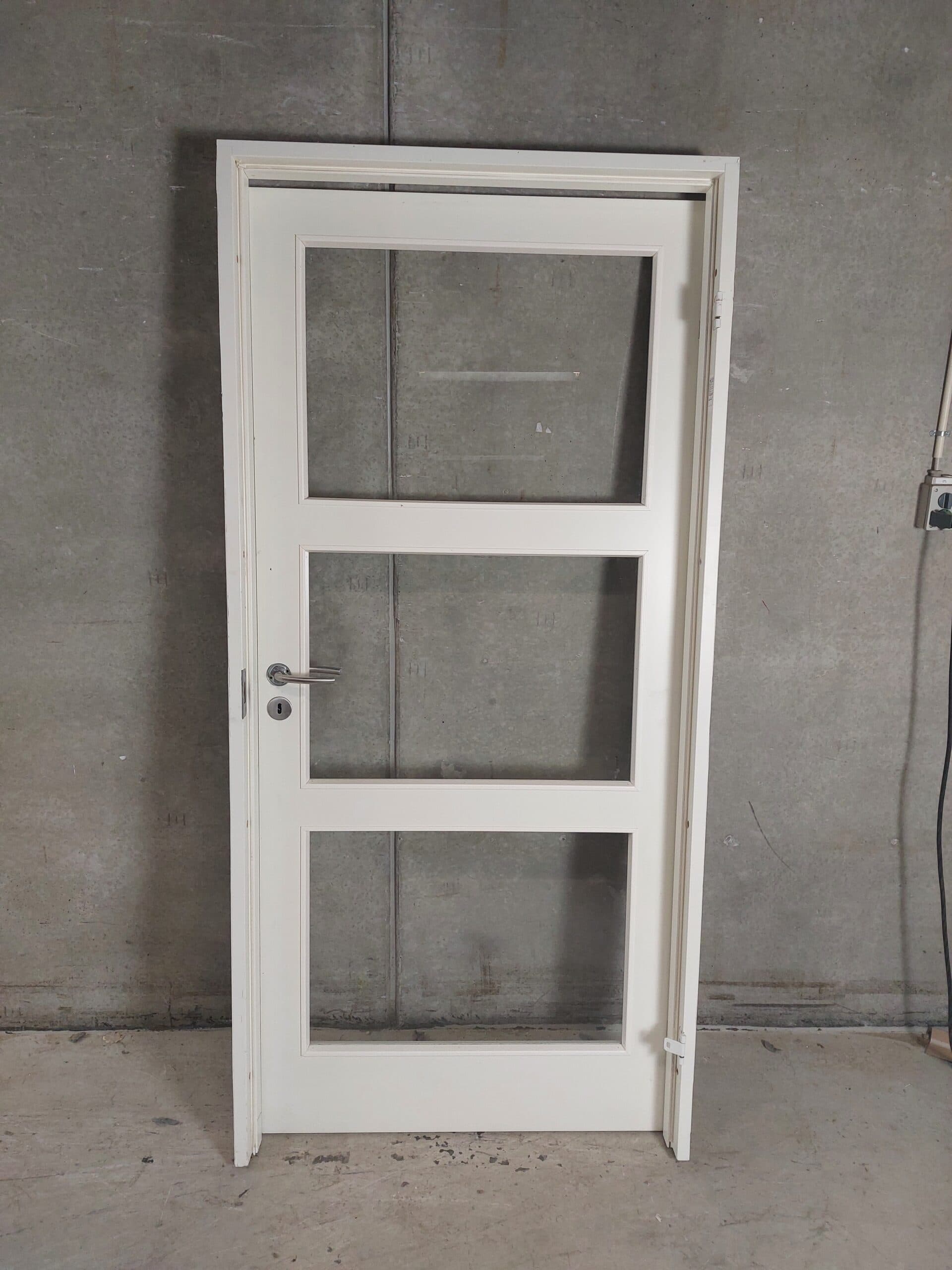 Indvendig fransk dør 98,6×208,9cm M10X21 - 1