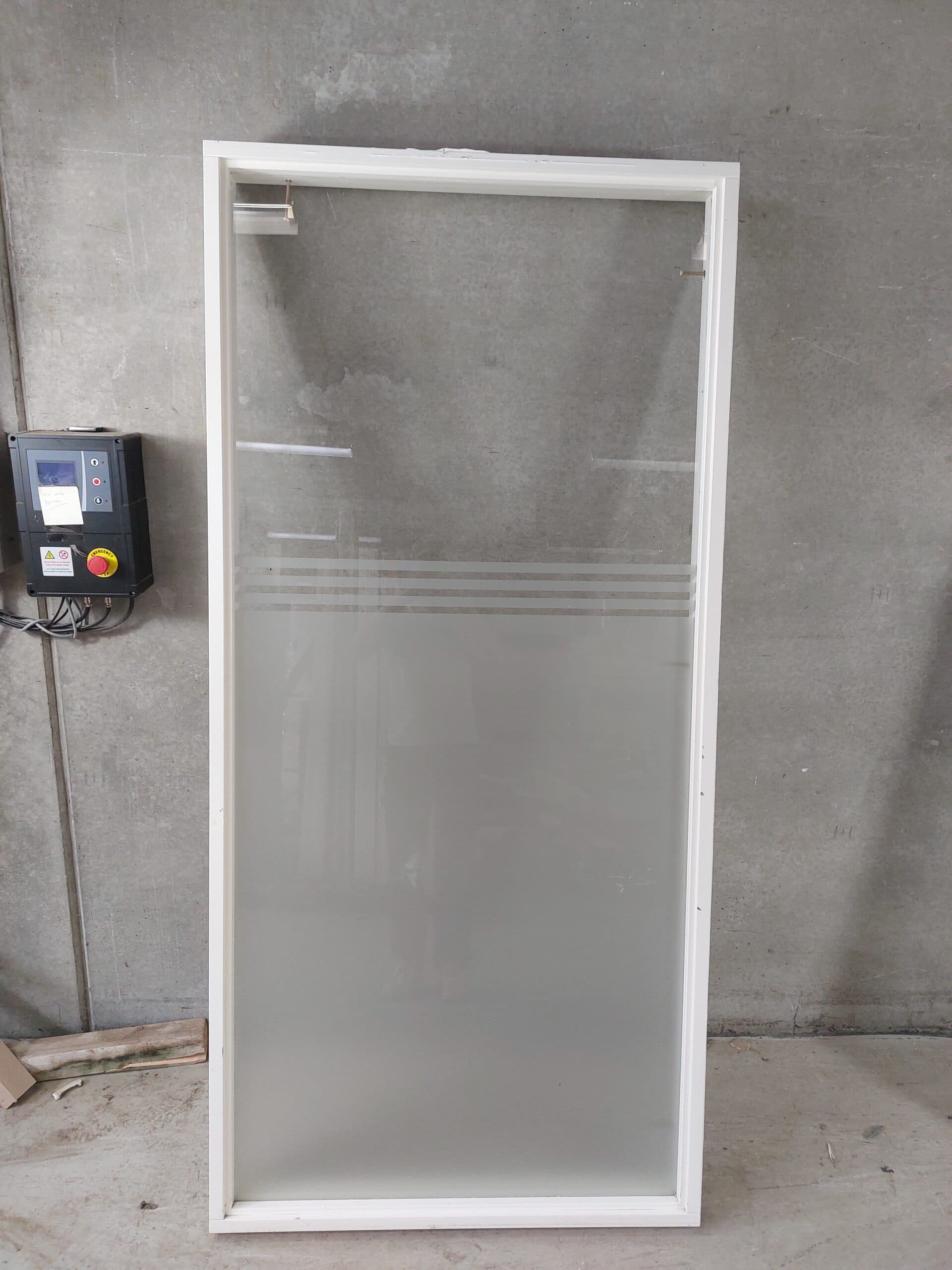 Indvendig fastkarms vindue 98,5x209cm - 1