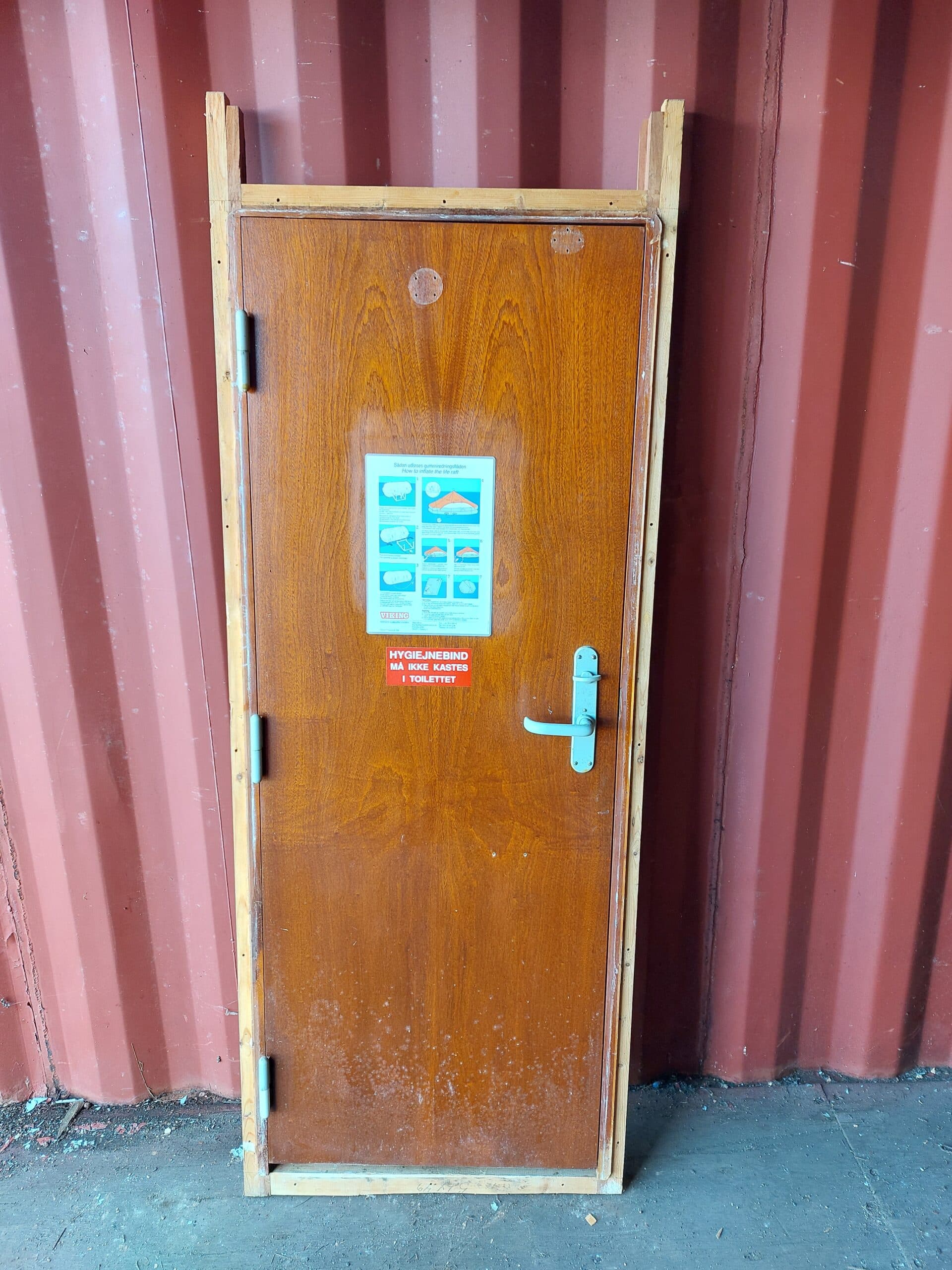 Mandskabsdør 73x181cm - 1