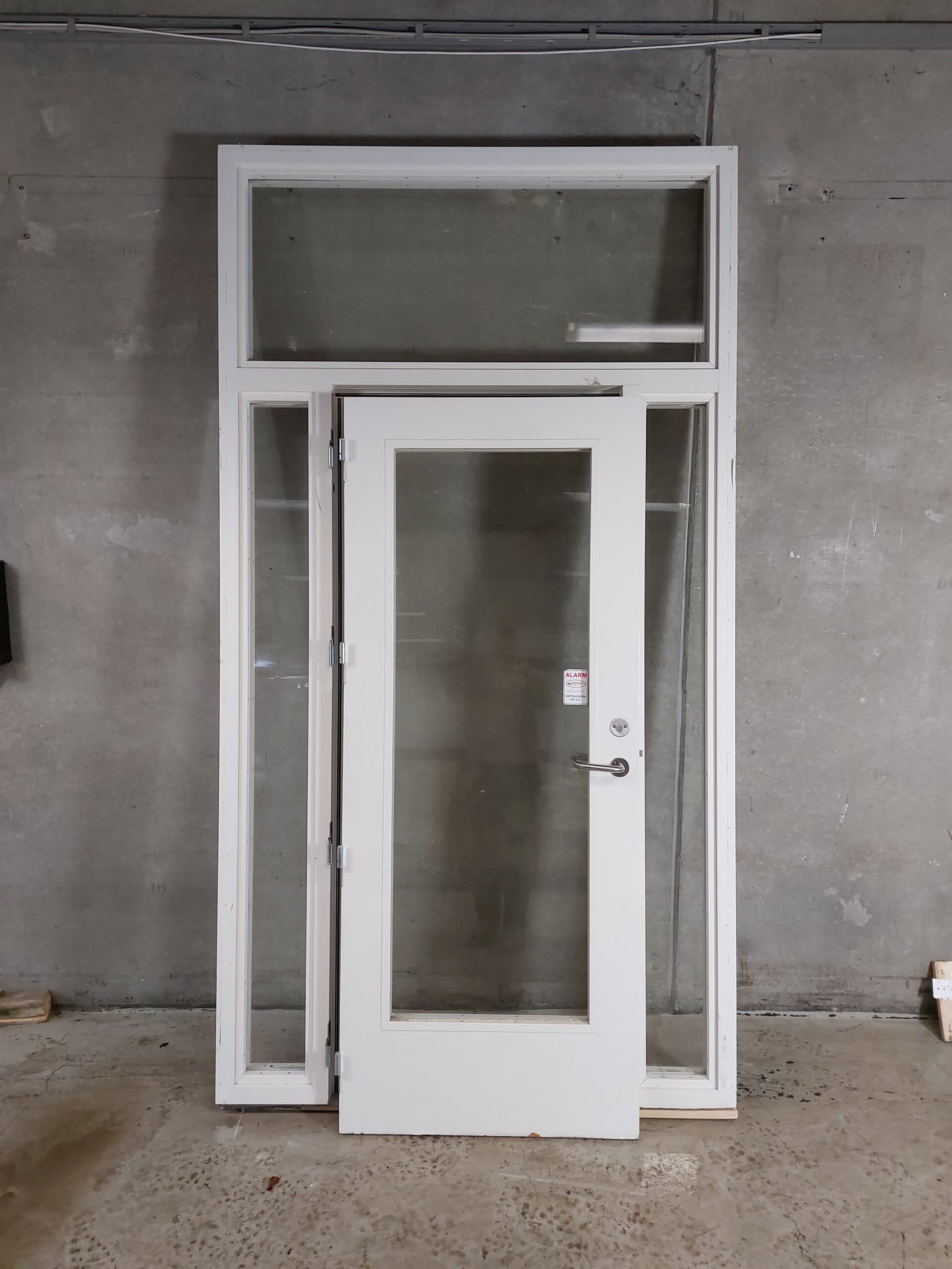 Brand- og lyddørsparti BD60 146,5x270cm - 1