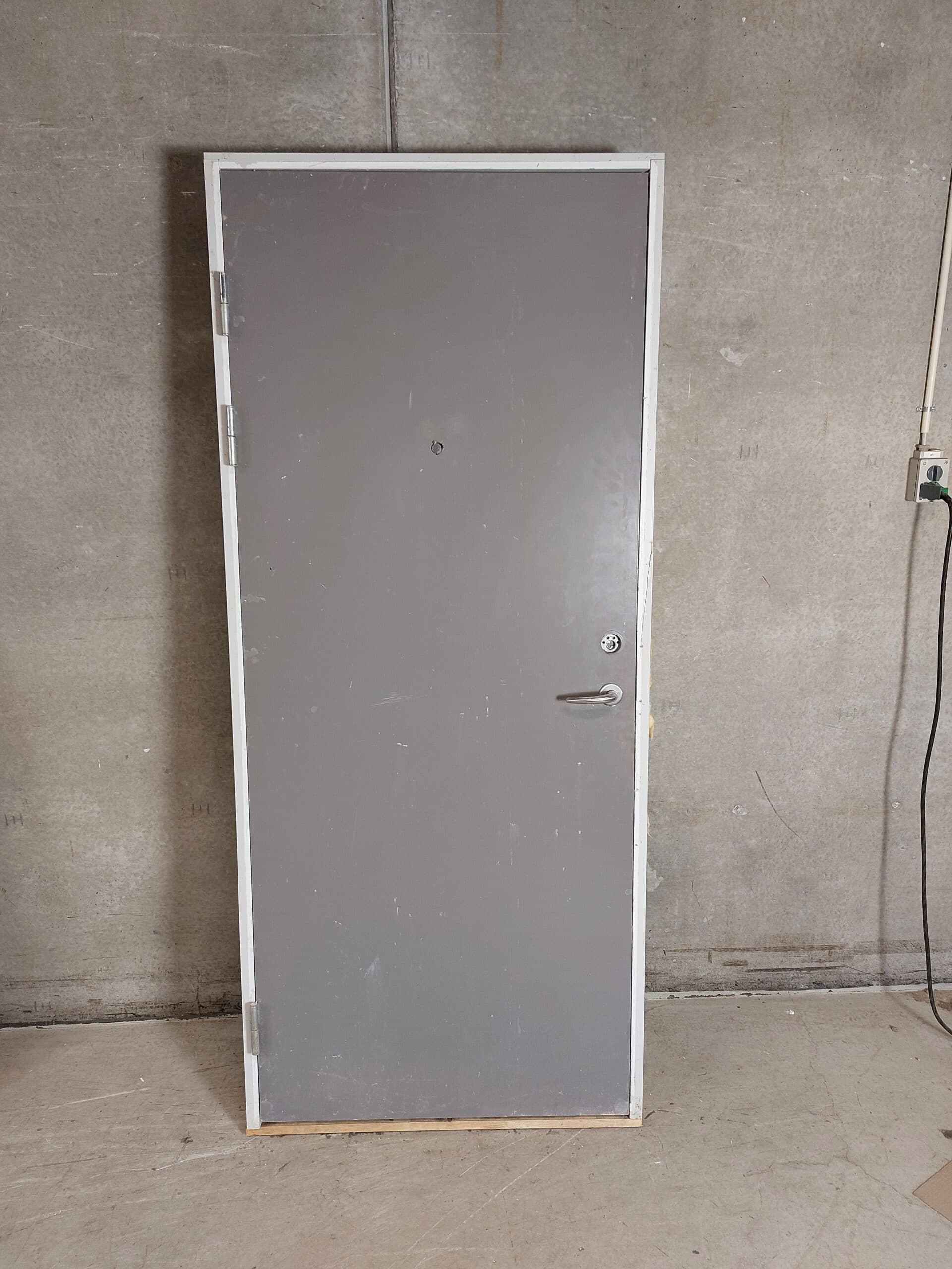 Brand- og lyddør BD-30, 35dB 89x205cm venstre hængslet