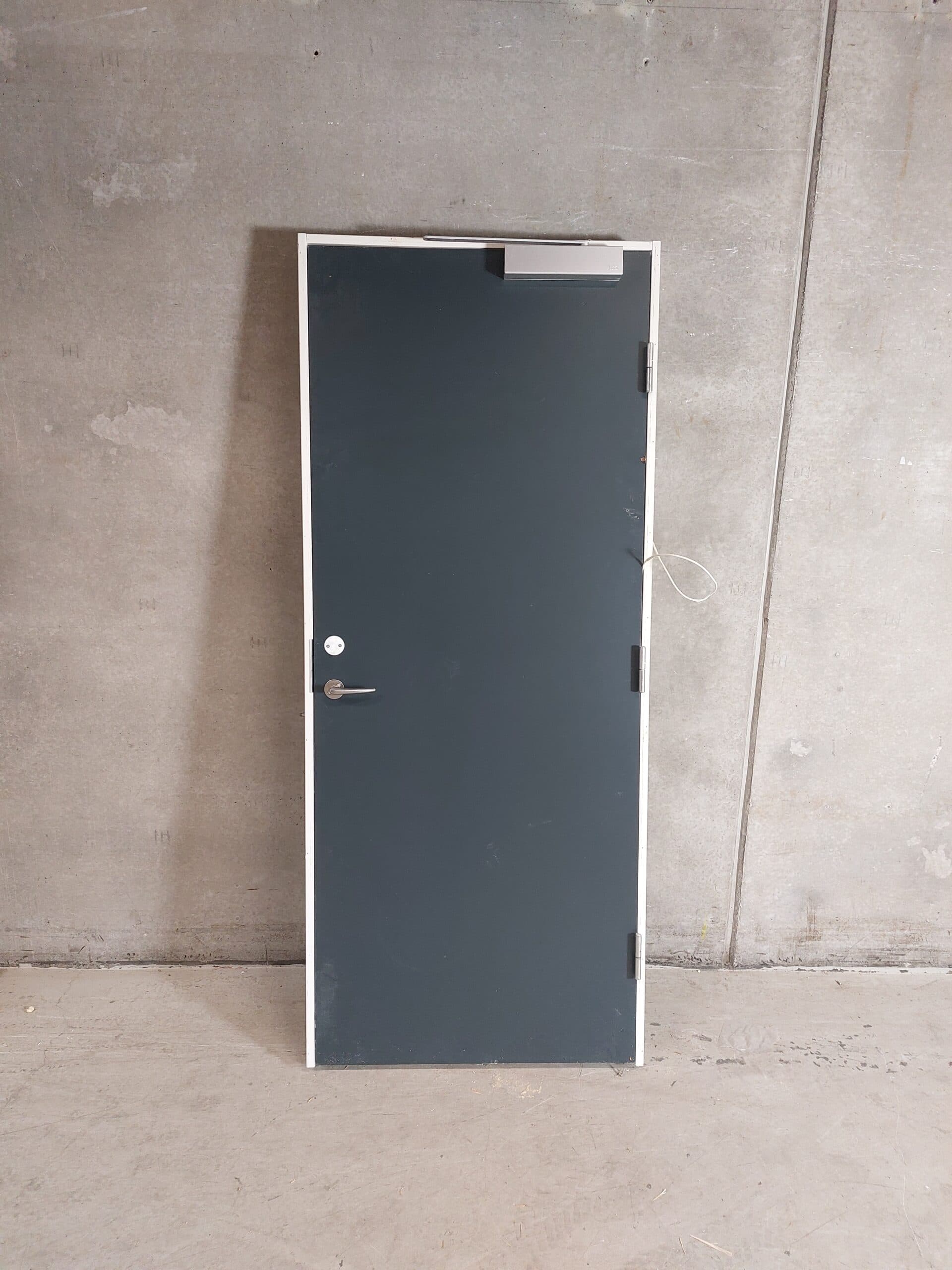 Branddør BD-30 m. magnetlås 87,5x208cm - 1