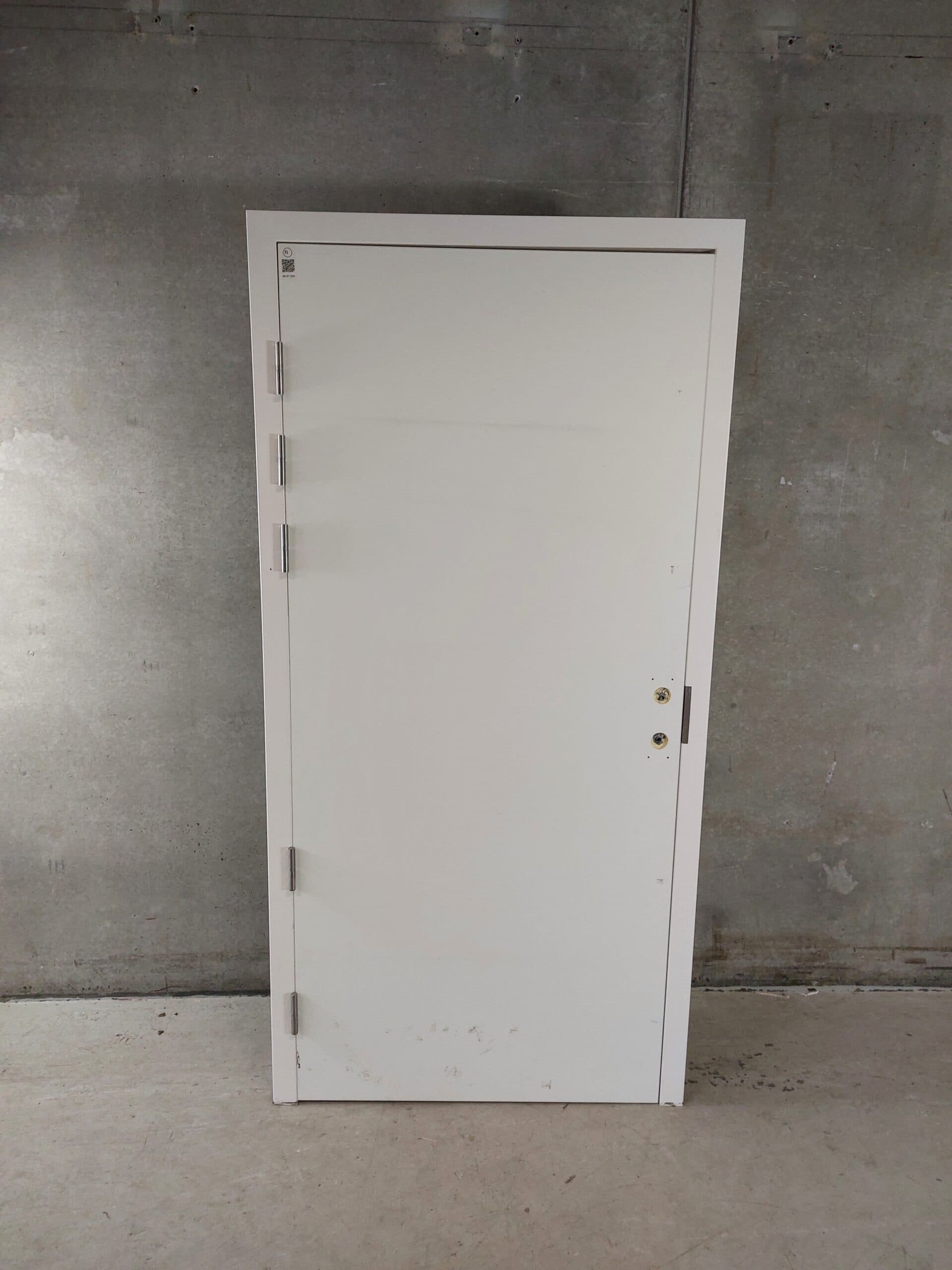 Indvendig x-ray-/røntgendør kompakt i stålkarm 10×21/99x210cm