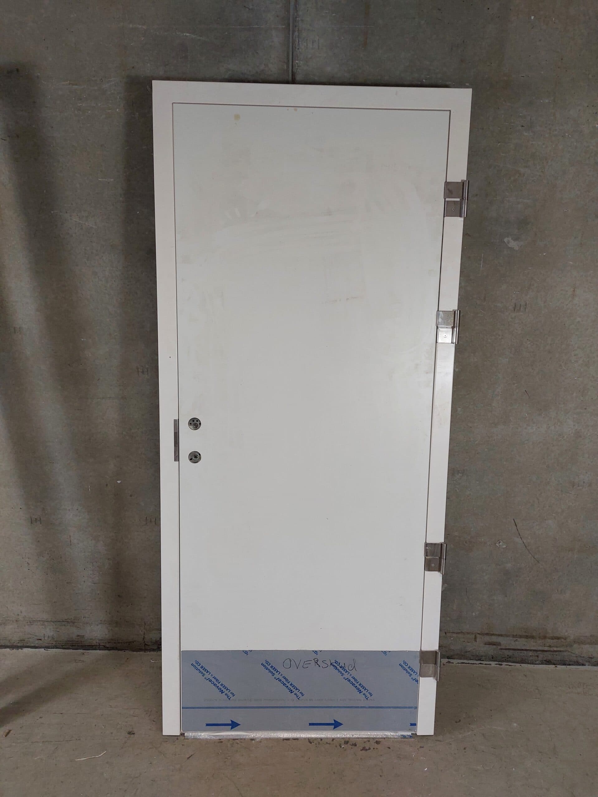 Indvendig branddør BD-30 i stålkarm 9×21/89x210cm