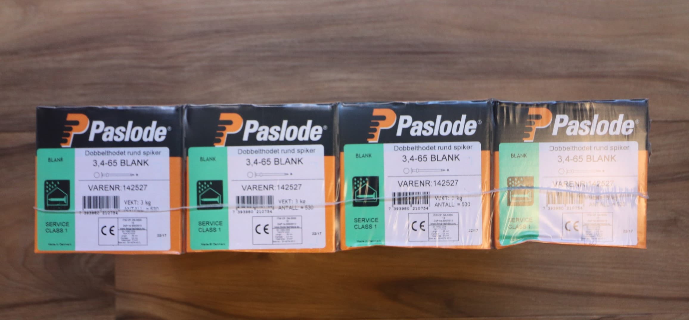 4ks Søm 3,4x65mm 2.120stk