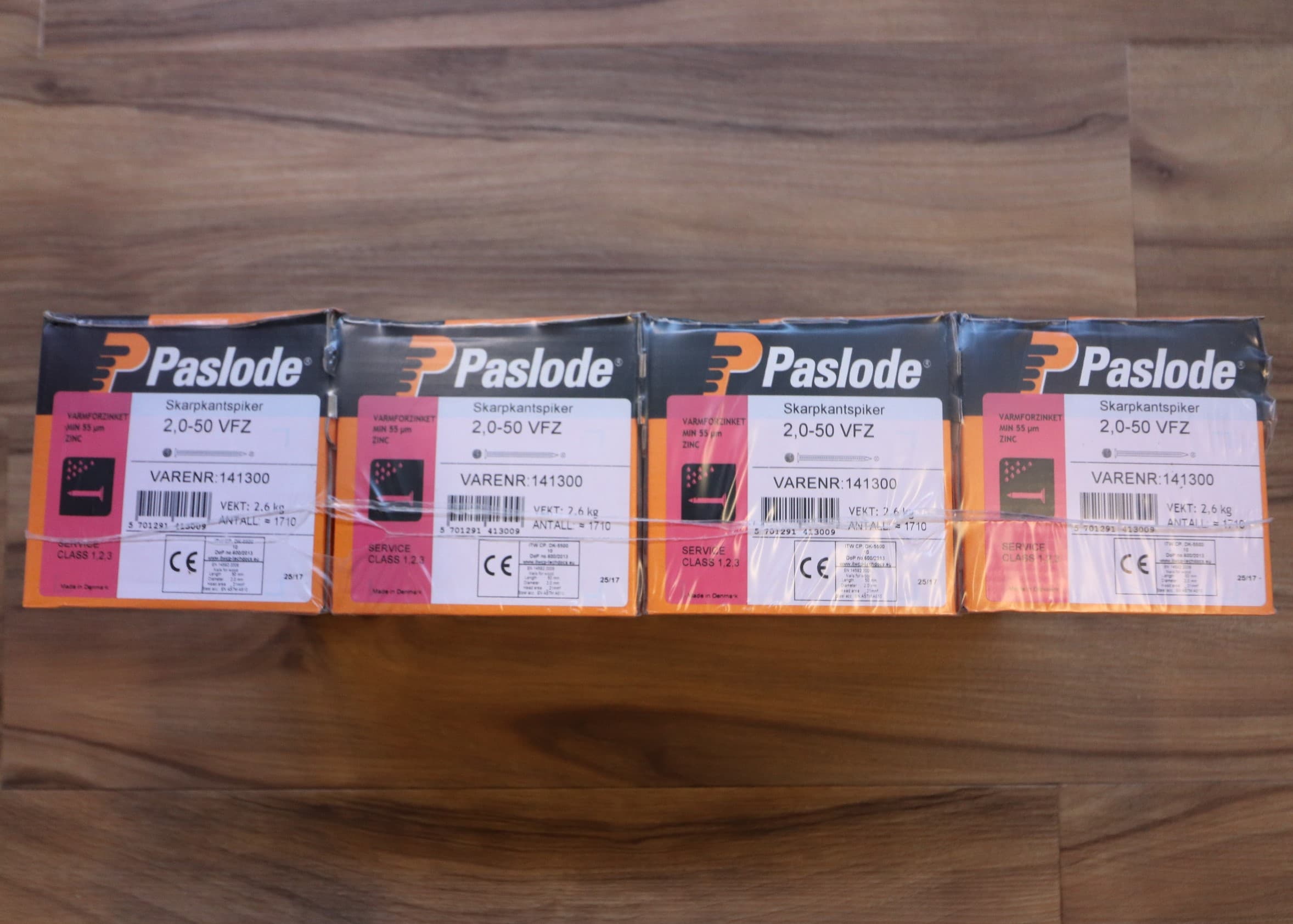 4ks Søm 2,0x50mm 6.840stk