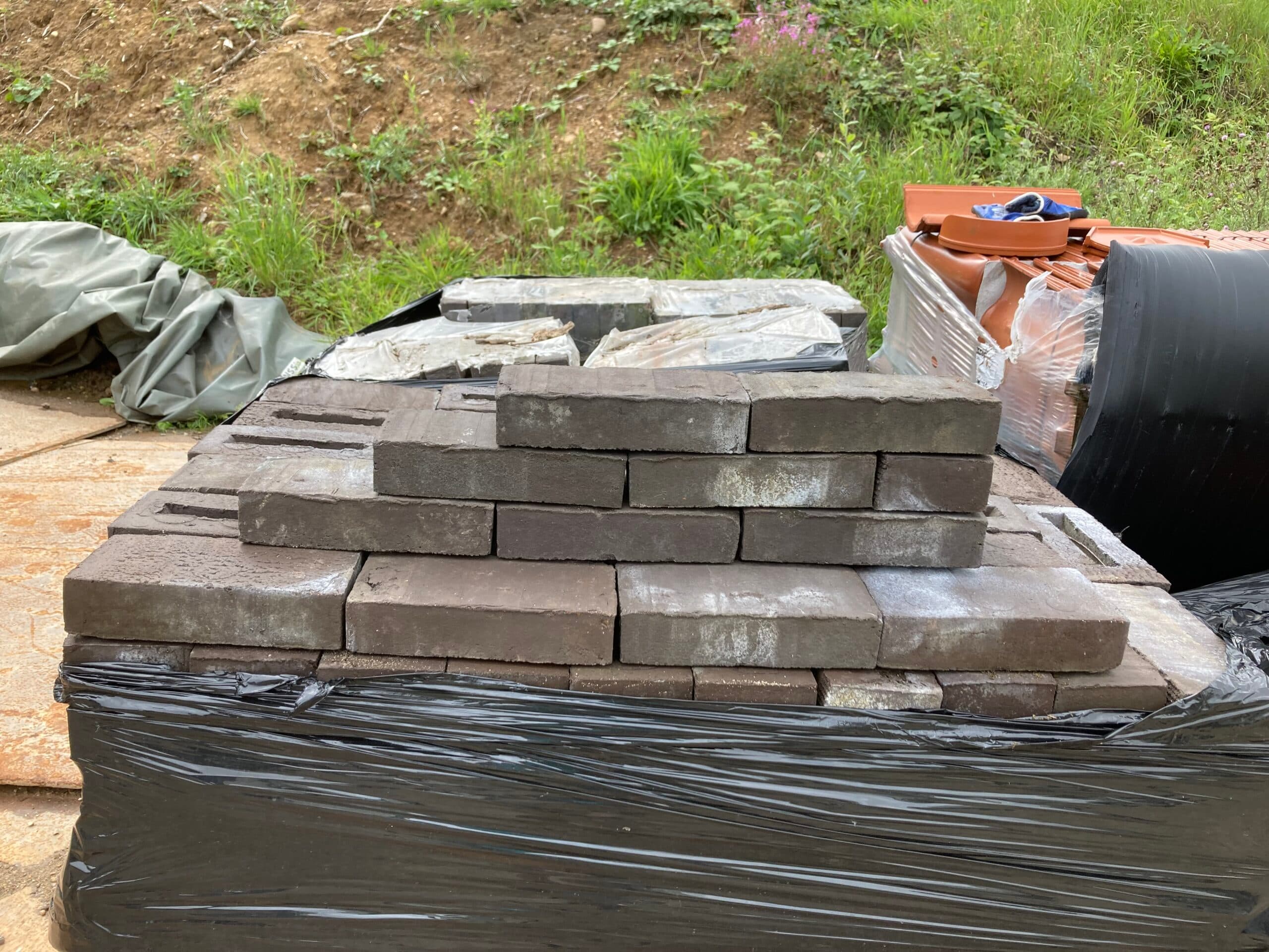 Sort Mursten fra Randers Tegl