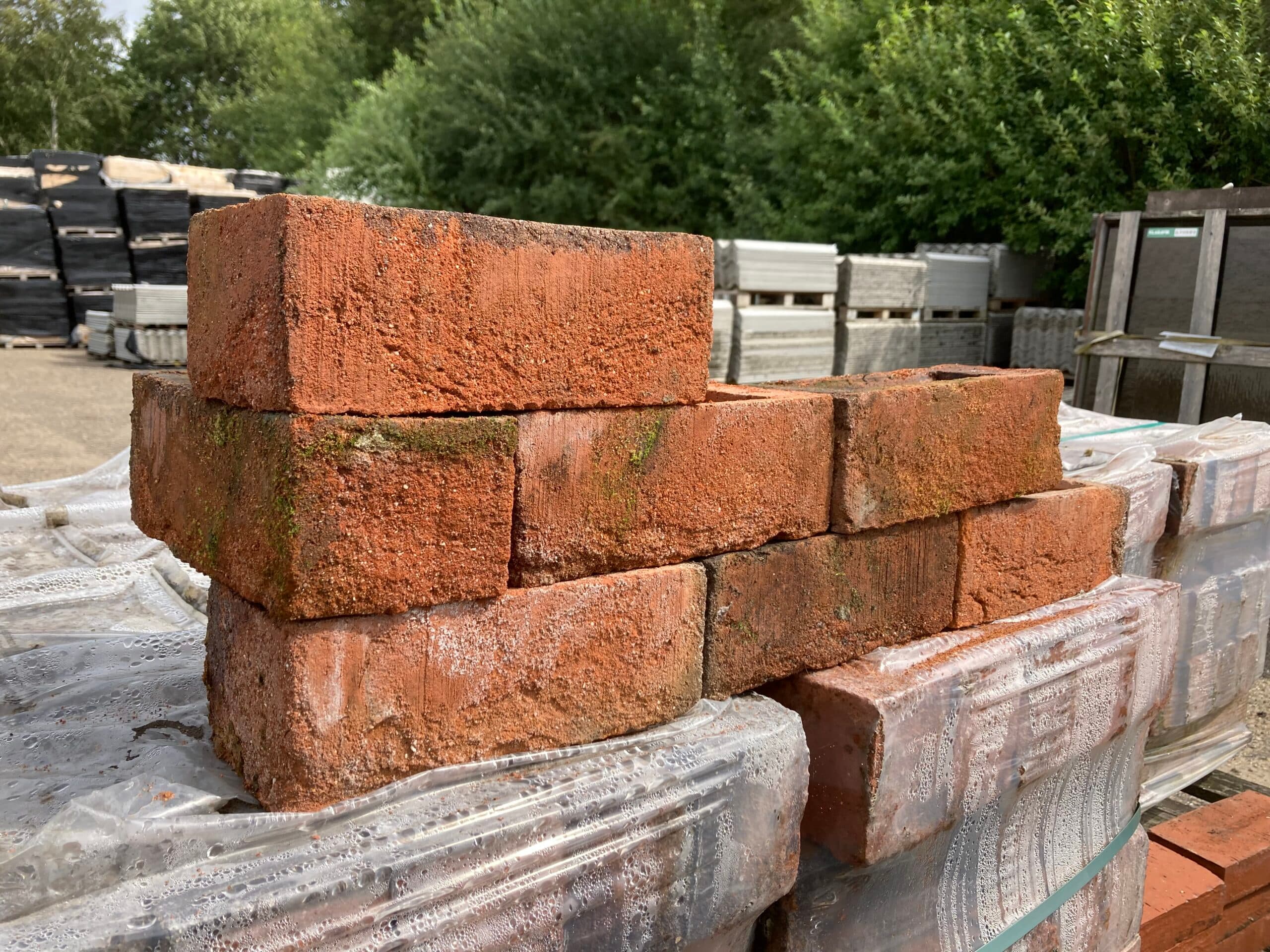 Røde håndstrøgne Kroyer 3240 mursten