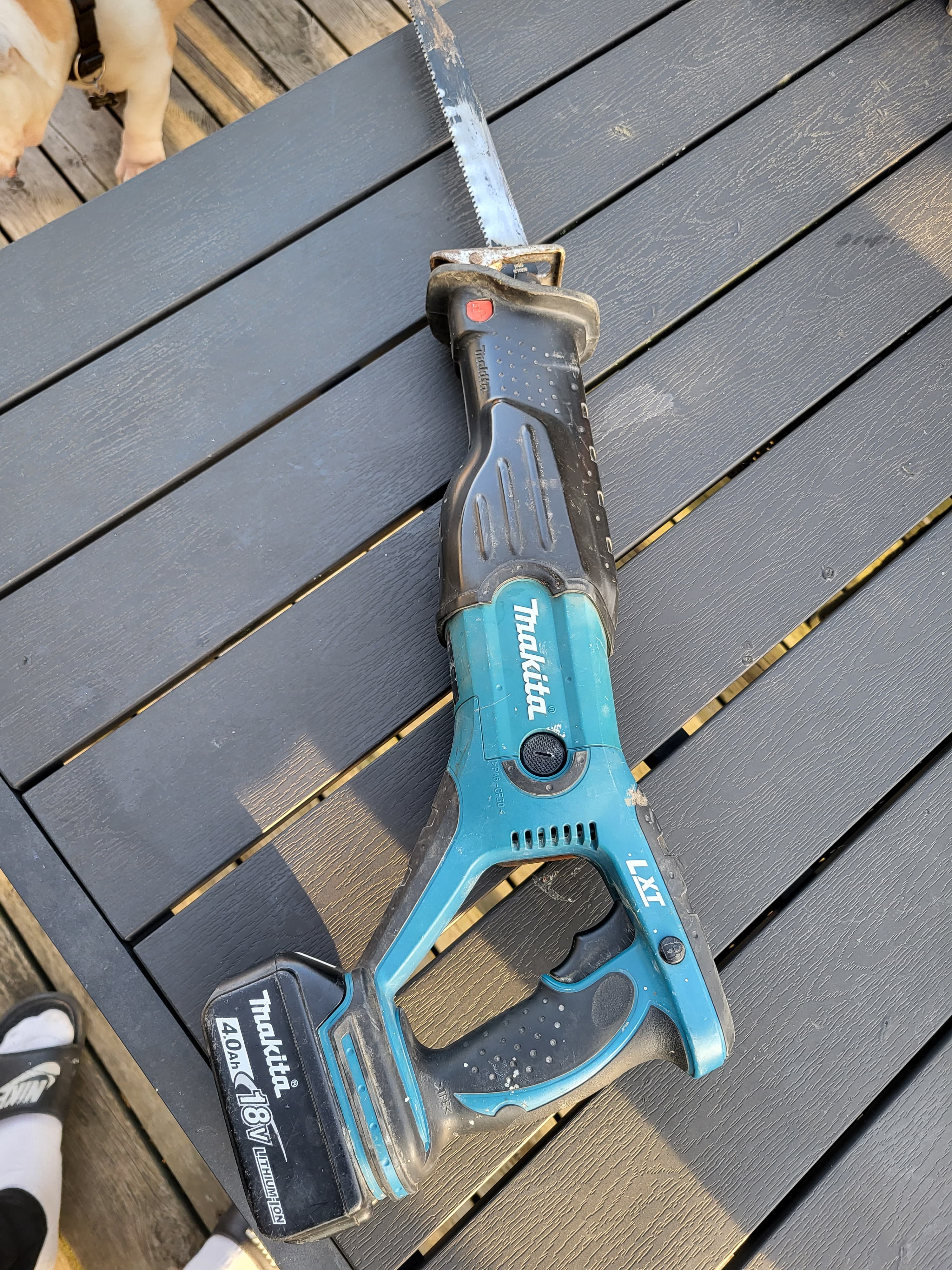 Makita 18V bajonestsav med 4.0Ah batteri - 2