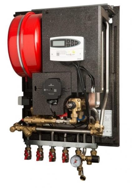 Termix VVX 2-2 fjernvarmeunit fuldisoleret med ECL - 1