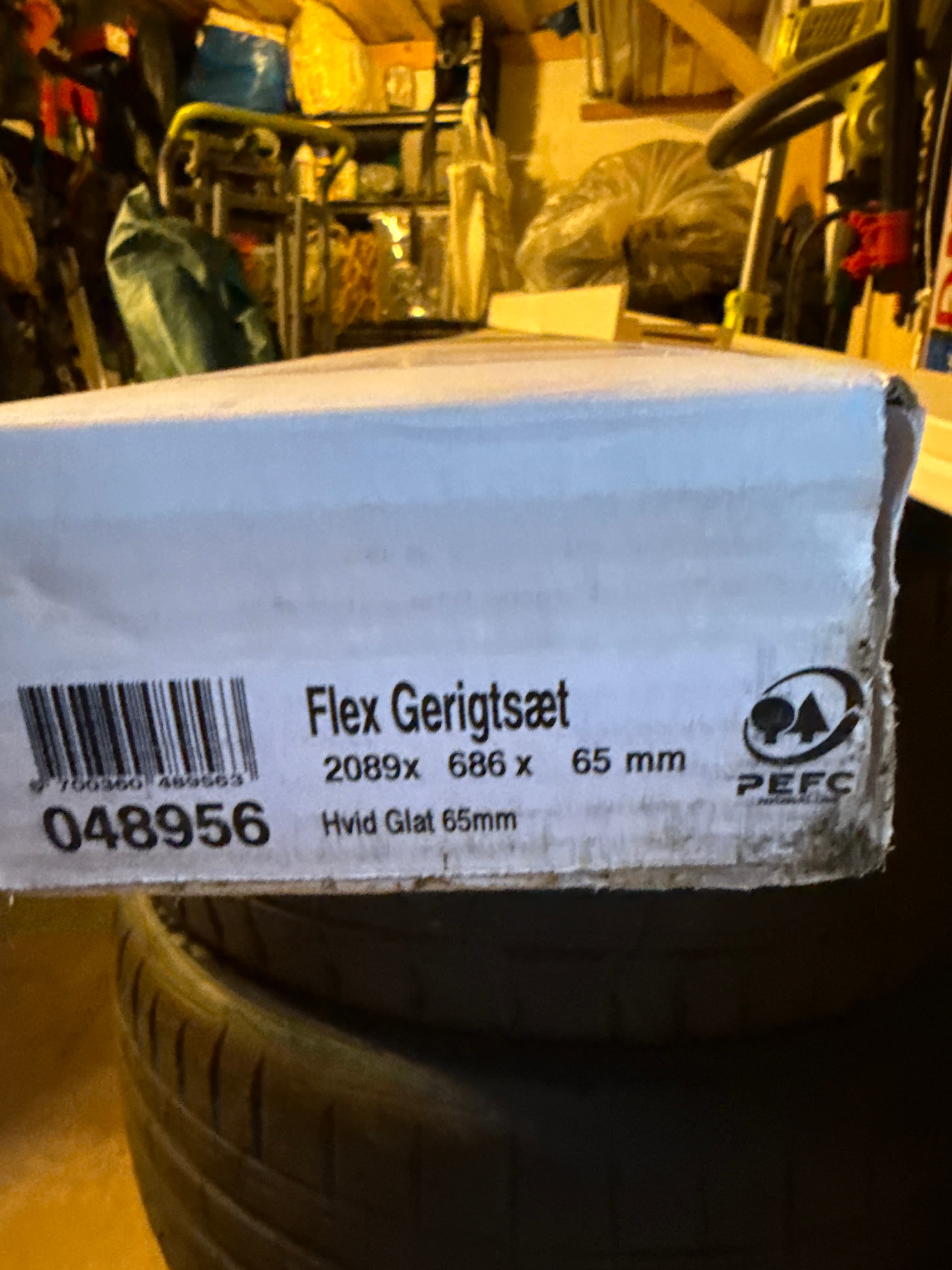 Swedoor JW dør glat gerigt til flex+karm - 2