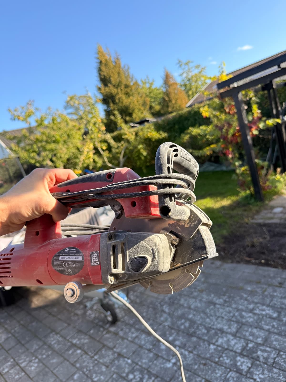 Einhell TC-MA 1300 murfræser Ø 125mm - 2